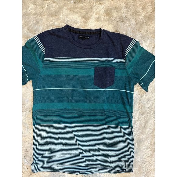 Men's Ocean Current striped short sleeve pocket tee Medium (runs smaller) - Picture 3 of 3